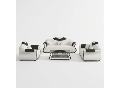 Set di divani 3+2+1 posti in tessuto moderno per divani design ensemble di divani imbottiti nuovi