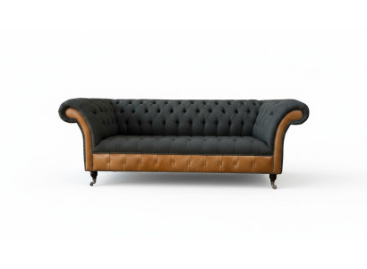 Tessuto divano 3 posti divano design divani divani divani divani Chesterfield grigi