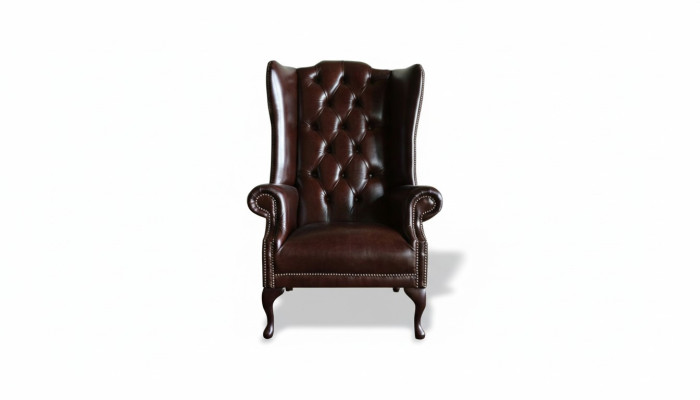 Chesterfield poltrona da orecchie divano imbottito stile antico poltrona sedia mobili classici