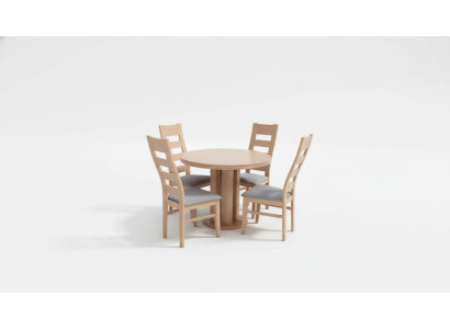 Tavolo da pranzo con 4 sedie Set da pranzo Gruppo da pranzo in legno Tavolo 5 pezzi. Gruppo Set