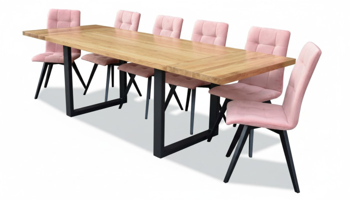 Tavolo da pranzo 6 sedie Set da pranzo classico 7 pezzi rettangolare tavolo sedia