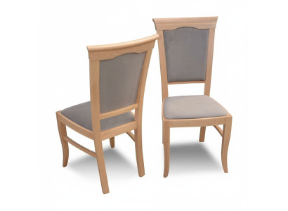 Design 1x Set di sedie Sedia da pranzo Poltrona Gastro Mobili in legno Poltrone Cucina