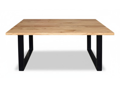 Tavolo Tavolo da pranzo Tavolo in legno Tavolo da conferenza Legno Tavoli Beige Legno vero Mobili S7