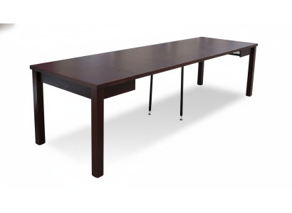 Tavolo da pranzo di lusso in legno, design tavoli da pranzo tavoli in legno mobili 100x100/250cm.