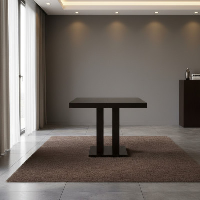 Tavolo da pranzo Tavolo Sala da pranzo Soggiorno Tavoli Legno Design Marrone Tavolo conferenze Nuovo