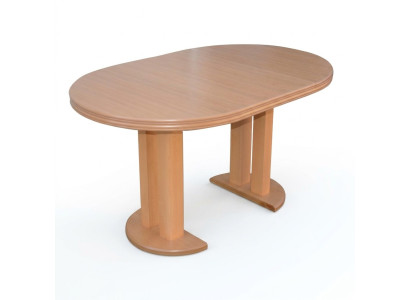 Tavolo da pranzo Design legno Tavolo da conferenza Tavolo riunione 90x90 cm Estendibile a 90x240 cm