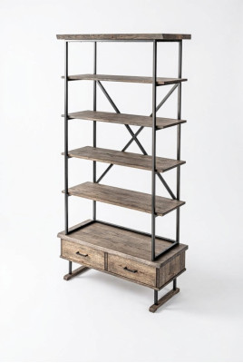 Design scaffale armadi soggiorno scaffali in acciaio inossidabile libreria