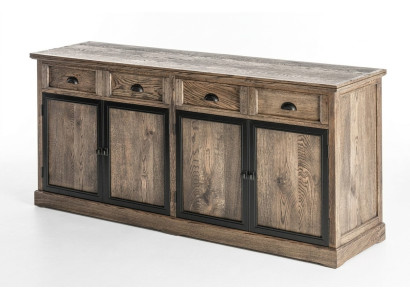Mobile consolle design basso armadio scaffale in legno di lusso per il soggiorno.