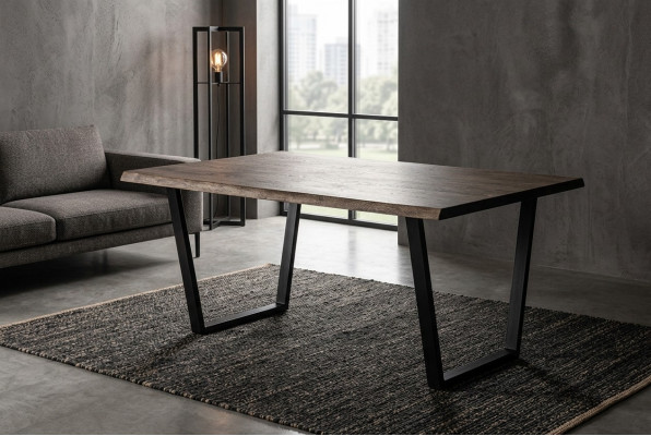 Tavolo in legno per divano rettangolare tavoli da designer Italiani tavolino d'appoggio 110x70cm