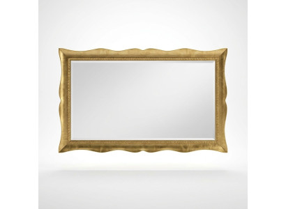 Specchio a parete in vetro xxl dorato grande 181x91 cornice in legno Specchio appeso Barocco Rococò