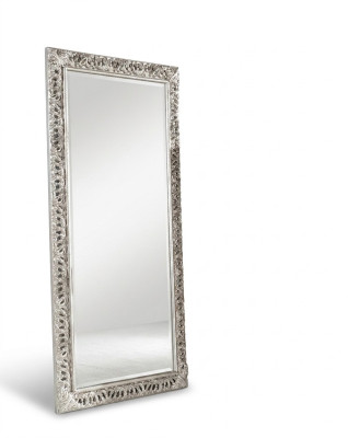 Specchio da parete Decorazione Mobili Abitare Decor Barocco Rococò Specchio Decorativo da Terra Argento