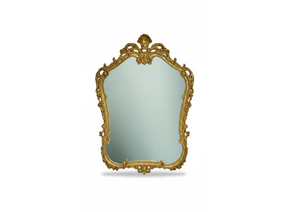 Specchio Specchio da parete Barocco Rococò Ingresso Soggiorno Bagno Legno Vetro Design SP7560