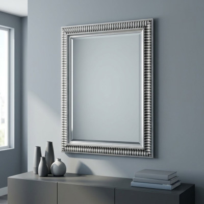 Specchio cornice in legno Grande specchio da parete Design classico Barocco antico SP 7280