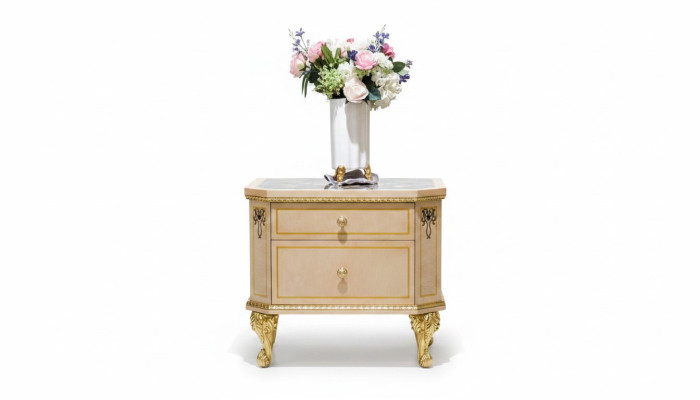 Comodino Tavolino da notte Como Consolle Tavolino Cassetto Design di console Nuovo