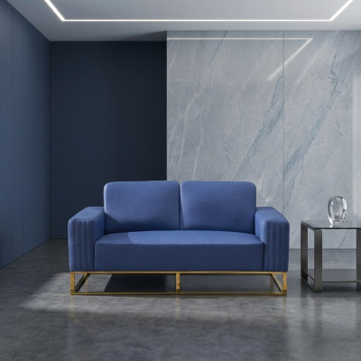 Couch in ecopelle Divano Design di lusso Designer 2 posti Mobili Classica