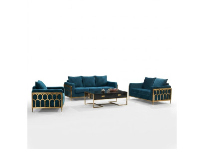Design del soggiorno Divano Set di divani 3+2+1 posti Divano moderno
