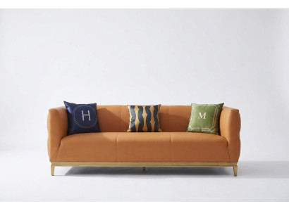 Divano design a 3 posti moderno Divano imbottito Designsofa a tre posti