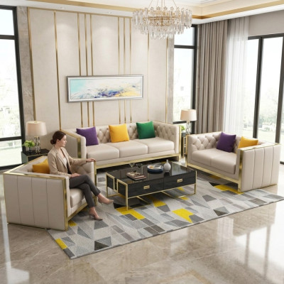 Set divano 3+2+1 posti Set divano design Cuscini divano Moderne lusso