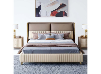 Letto matrimoniale Letto matrimoniale Letto matrimoniale matrimoniale Design Letti di lusso Stile moderno nuovo 180x200cm!