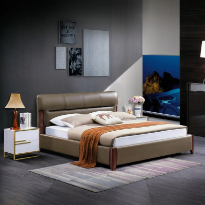 Letto moderno Letto matrimoniale Letto matrimoniale Design Letti di lusso Stile moderno