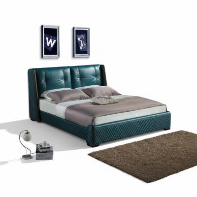 Letto in legno Letti di lusso. Hotel Letto matrimoniale Struttura letto classica Stile country