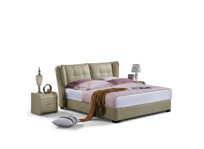 Camera da letto Set completo Letto con comodini 3 pezzi. Letto in pelle per hotel Nuovi
