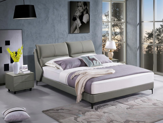 Letto imbottito Letti Letto imbottito Designer Hotel Doppio Lusso Mobili