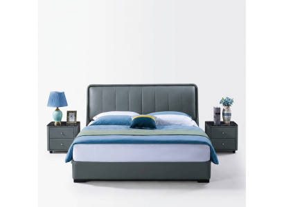 Lussuoso set camera da letto, letto con 2 comodini, set mobili hotel 3 pezzi nuovo.