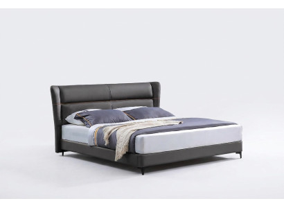 Letto di lusso Letto in pelle Letto imbottito Contenitore letto Camera da letto matrimoniale Letti