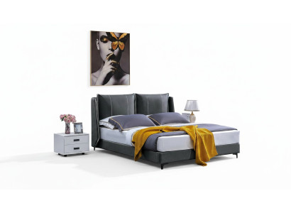 Letto matrimoniale Camera da letto Letti Letto matrimoniale di lusso Beige Arredamento Hotel Mobili