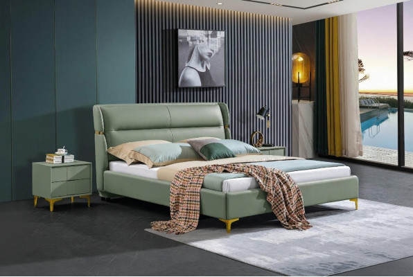 Letto classico Letto matrimoniale Letti Legno Camera da letto Mobili italiani