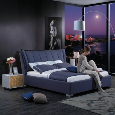Letto Imbottito Design Lusso Doppio Decor Hotel Letti Camera da Letto di Lusso