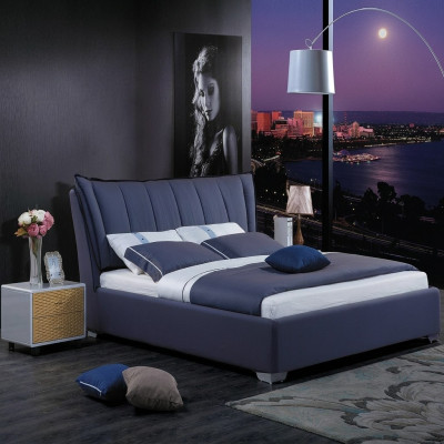 Letto Imbottito Design Lusso Doppio Decor Hotel Letti Camera da Letto di Lusso