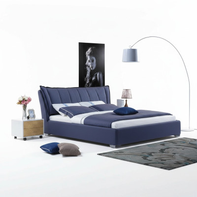 Letto Imbottito Design Lusso Doppio Decor Hotel Letti Camera da Letto di Lusso