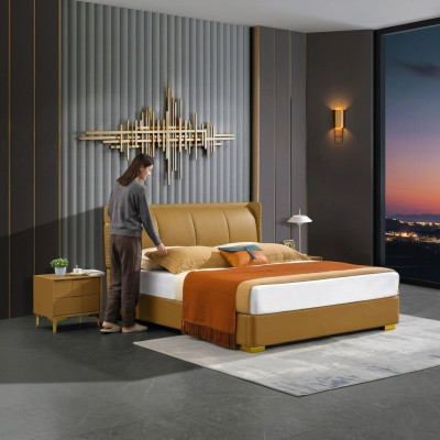 Letto classico matrimoniale Letti da hotel 180x200 Camera da letto Mobili di lusso