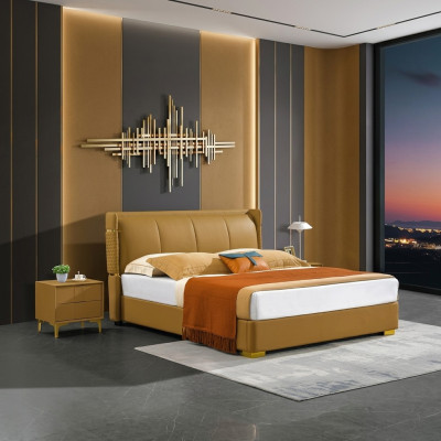 Letto classico matrimoniale Letti da hotel 180x200 Camera da letto Mobili di lusso