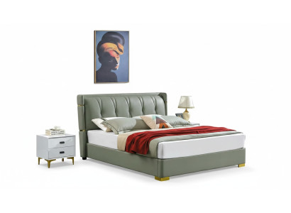 Letto matrimoniale Beige Mobili Letti Camera da letto Letto Matrimoniale Beige Hotel