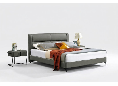 Letto in pelle Camera da letto completa Letto Comodini 3 pezzi Set Hotel