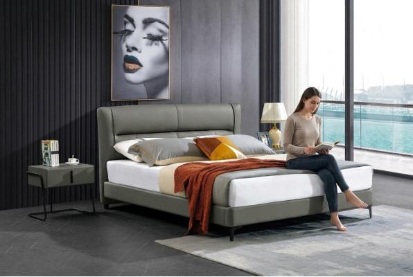Letto matrimoniale Royal Letto Camera da letto letto di lusso in legno 180x200cm lusso