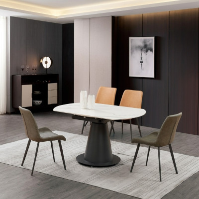 Tavolo da pranzo design Tavolo rotondo Tavoli da pranzo Soggiorno 150x90 Tavolo da pranzo design Tavolo rotondo Tavoli da pranzo Soggiorno 150x90