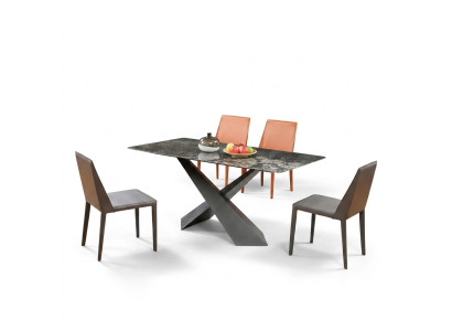 x gambe colonne tavolo tavoli sala da pranzo 180x90 design di lusso mobili marmo