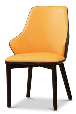 Soggiorno 1x Set di sedie in legno, seduta reale, sedie imbottite, schienale, design, poltrona.