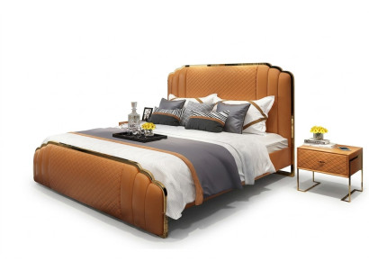 Letto Imbottito Design Di Lusso Hotel Camera Matrimoniale Letto Matrimoniale 180x200cm