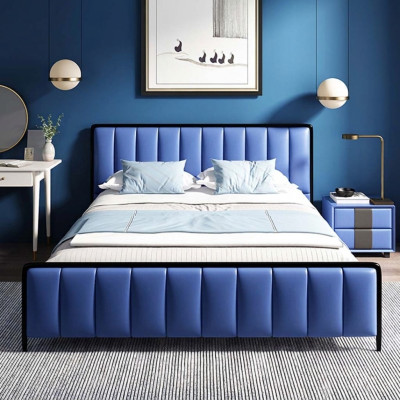 Letto classico Letto matrimoniale Letto 2x comodini Design in legno Nuovo Letti Set di 3 pezzi