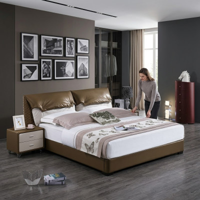 Set da camera da letto classica composto da 3 pezzi Letto classico + comodino Letto matrimoniale Nuovo