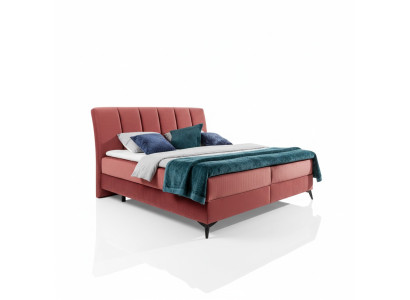 Letto di Design Imbottito di Lusso con Materassi Hotel Matrimoniali Biancheria da Letto 180x200cm