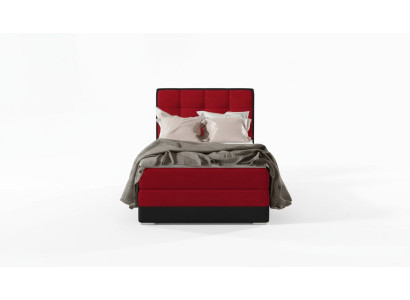 Letto imbottito design di lusso Hotel Letti 90x200 cm Camera da letto Boxspring Singolo