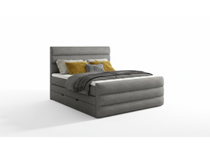 Letto boxspring di lusso, letti di design, arredamento per hotel, letto matrimoniale 140/160/180x200