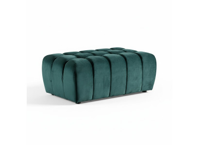 Sgabello Poggiapiedi Pouf Chaise longue Panca Velluto Tessuto