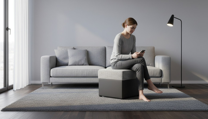 Polster Design sgabello Design poggiapiedi Ottomane Sedile Tessile Chaise Lounge